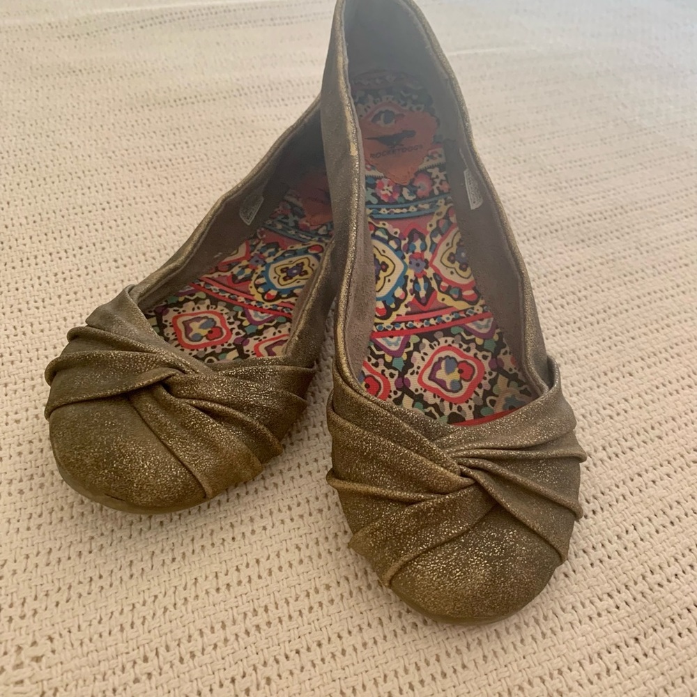 Soft material slip ons